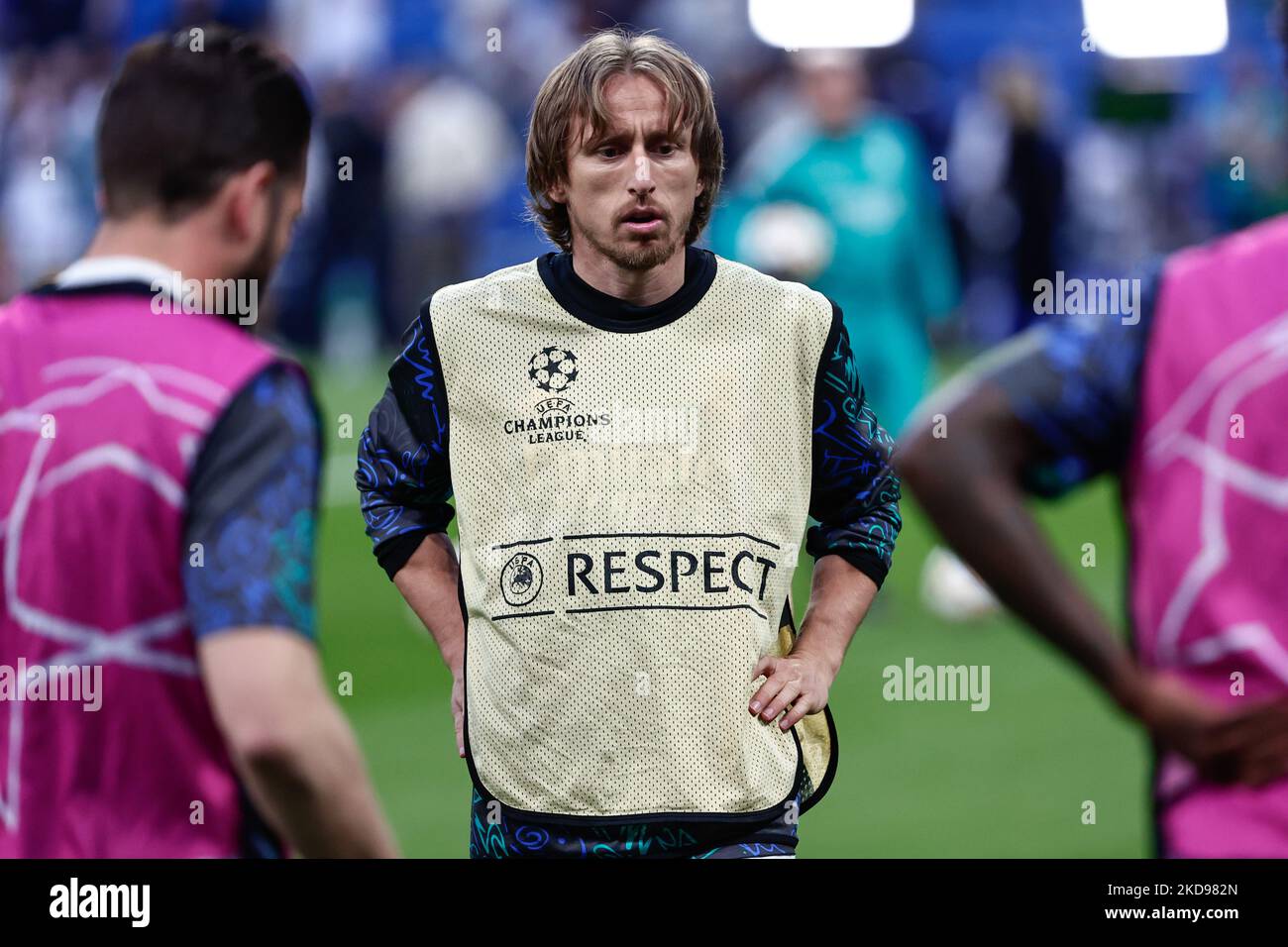 Luka Modric of Real Madrid during the UEFA Champions League Semi Final ...