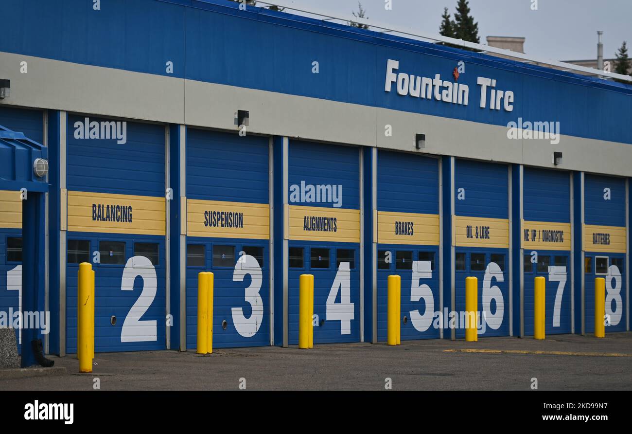 Fountain tire facilities hires stock photography and images Alamy