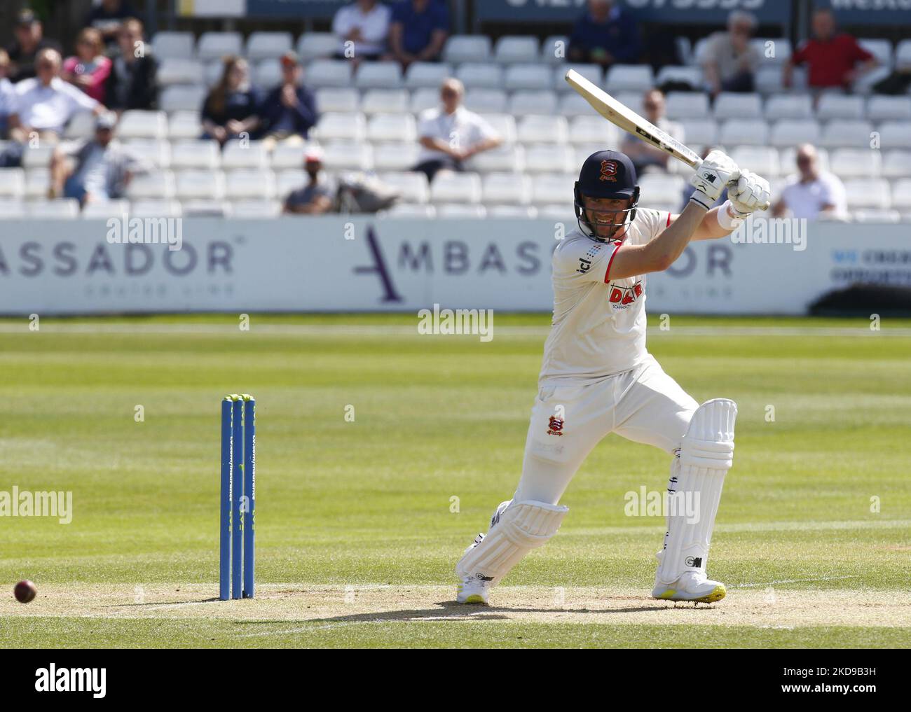Essex's Simon Cook during County Championship - Division One (Day 2 of ...