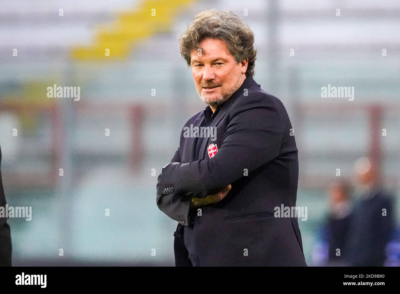 Giovanni Stroppa, Head Coach (AC Monza) during AC Perugia against AC Monza, Serie B, at Stadio Renato Curi on May 06, 2022. (Photo by Alessio Morgese/NurPhoto) Stock Photo