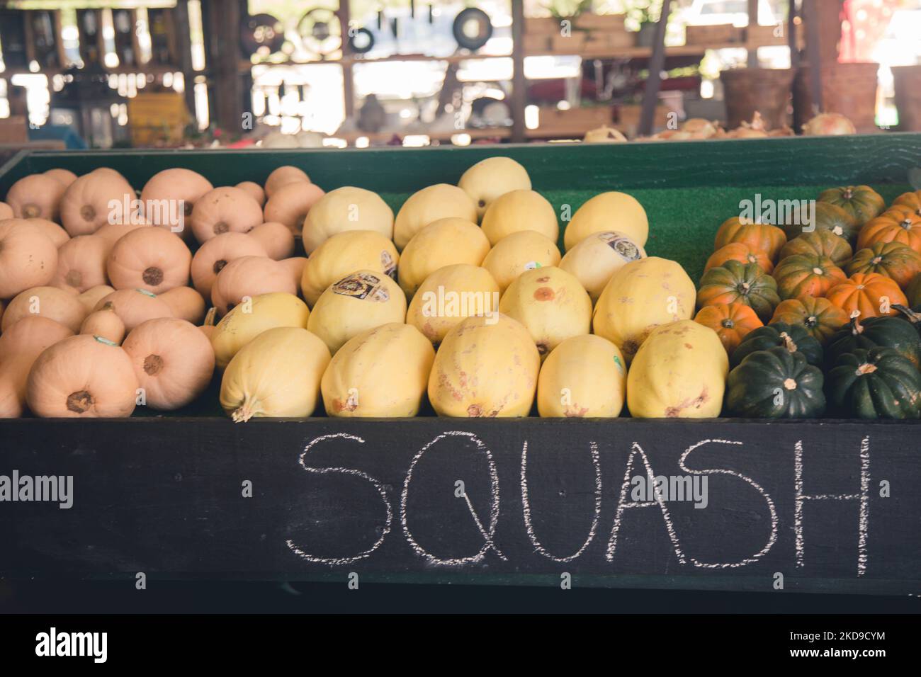 A pile of fruits and pumpkins in the market Stock Photo - Alamy