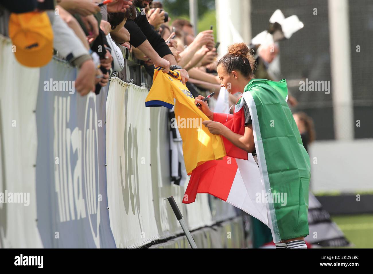 Martina Zanoli (Fiorentina Femminile) portrait during Hellas Verona Women  vs ACF Fiorentina femminile, Italian fo - Photo .LiveMedia/Ettore Griffoni  Stock Photo - Alamy