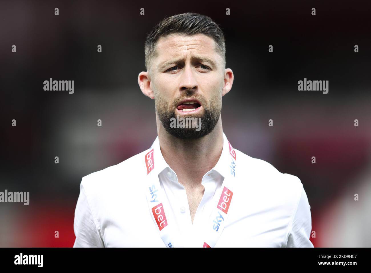 Gary Cahill of AFC Bournemouth during the Sky Bet Championship match between Bournemouth and Millwall at the Vitality Stadium, Bournemouth on Saturday 7th May 2022. (Photo by Tom West/MI News/NurPhoto) Stock Photo