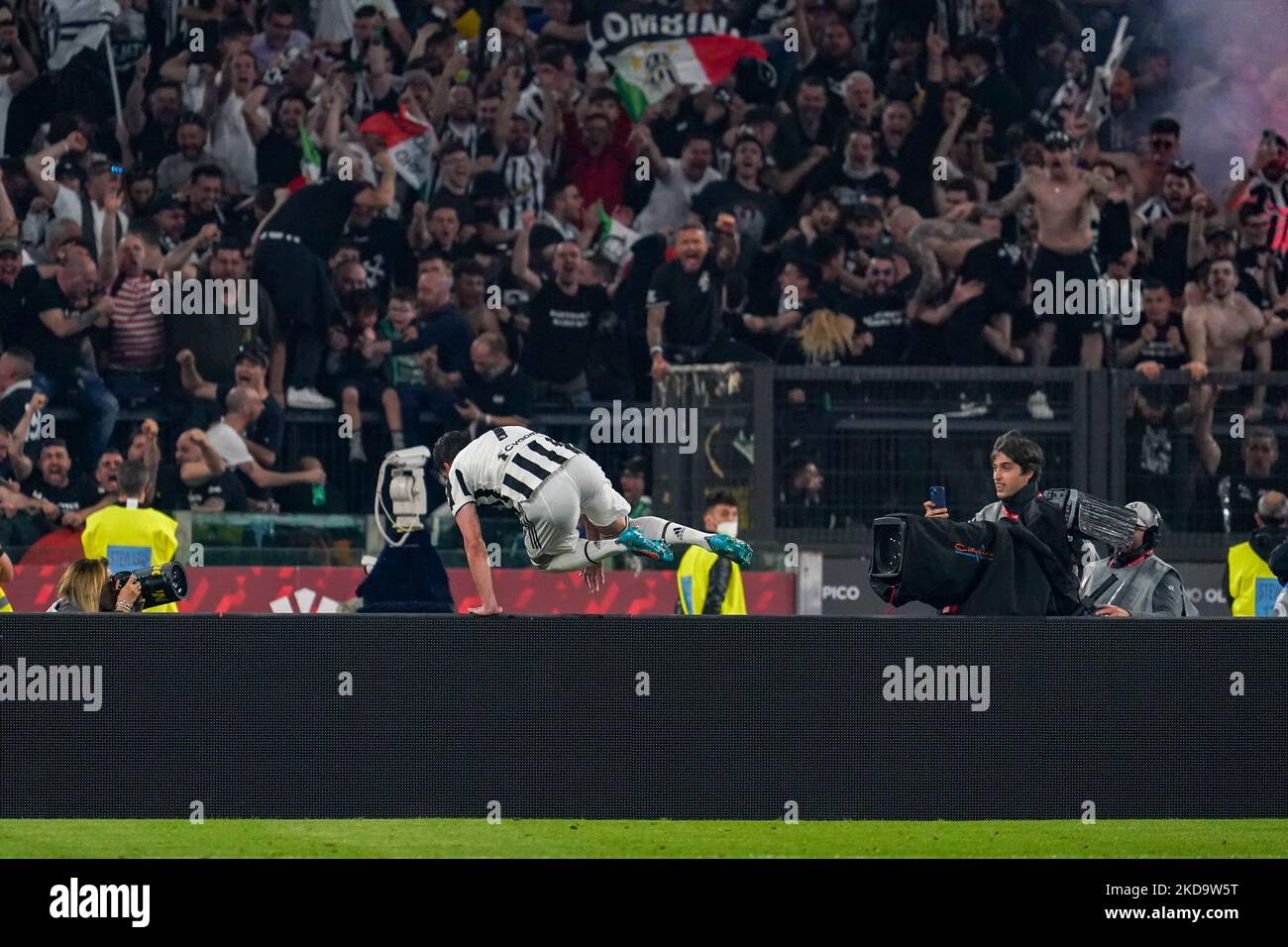 Dusan Vlahovic Of Juventus Fc Goal Celebrate During Fc Juventus Against Dusan Vlahovic Of Juventus Fc Goal Celebrate During Fc Juventus Against