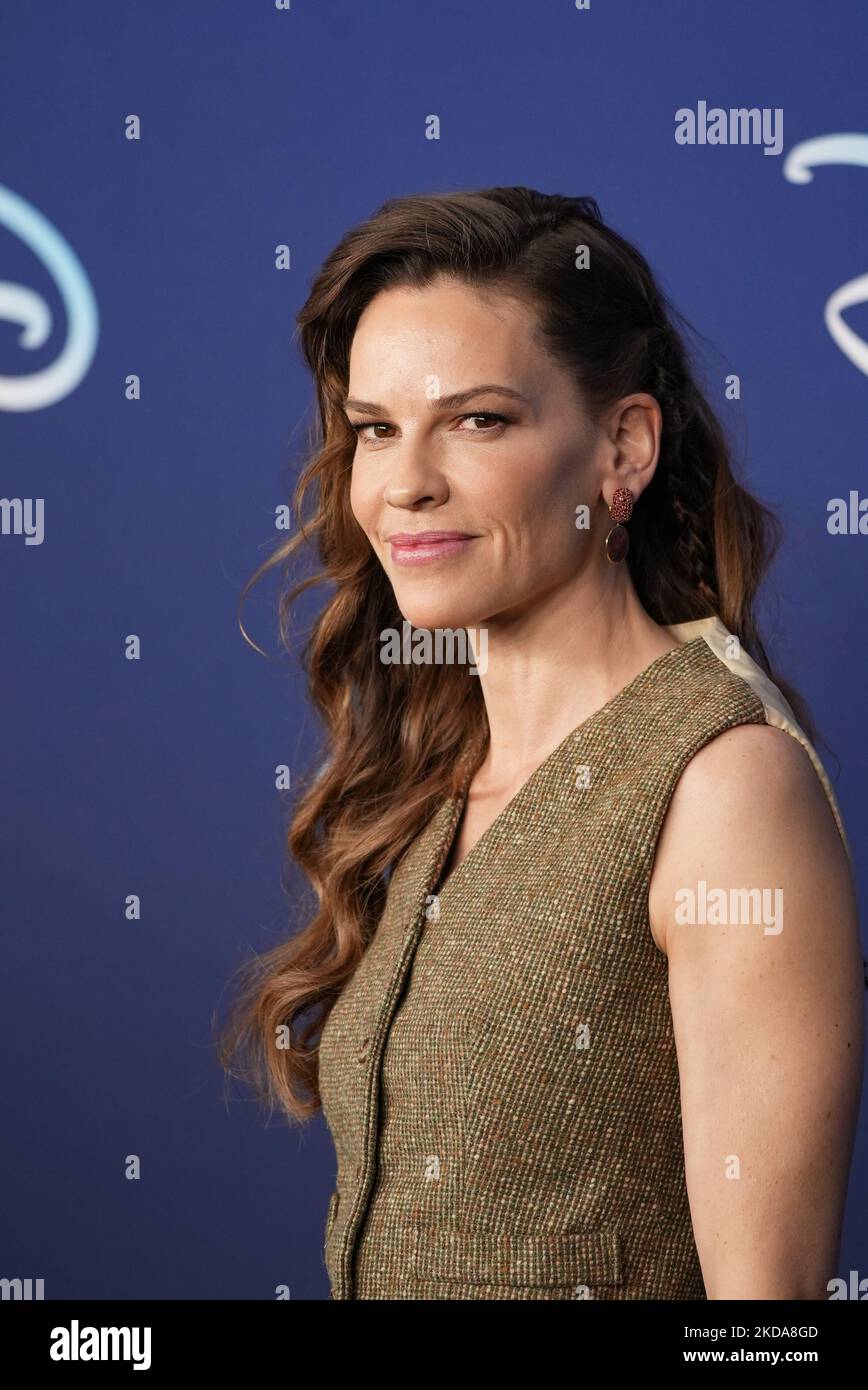 NEW YORK, NEW YORK MAY 17 Hillary Swank attends the 2022 ABC Disney