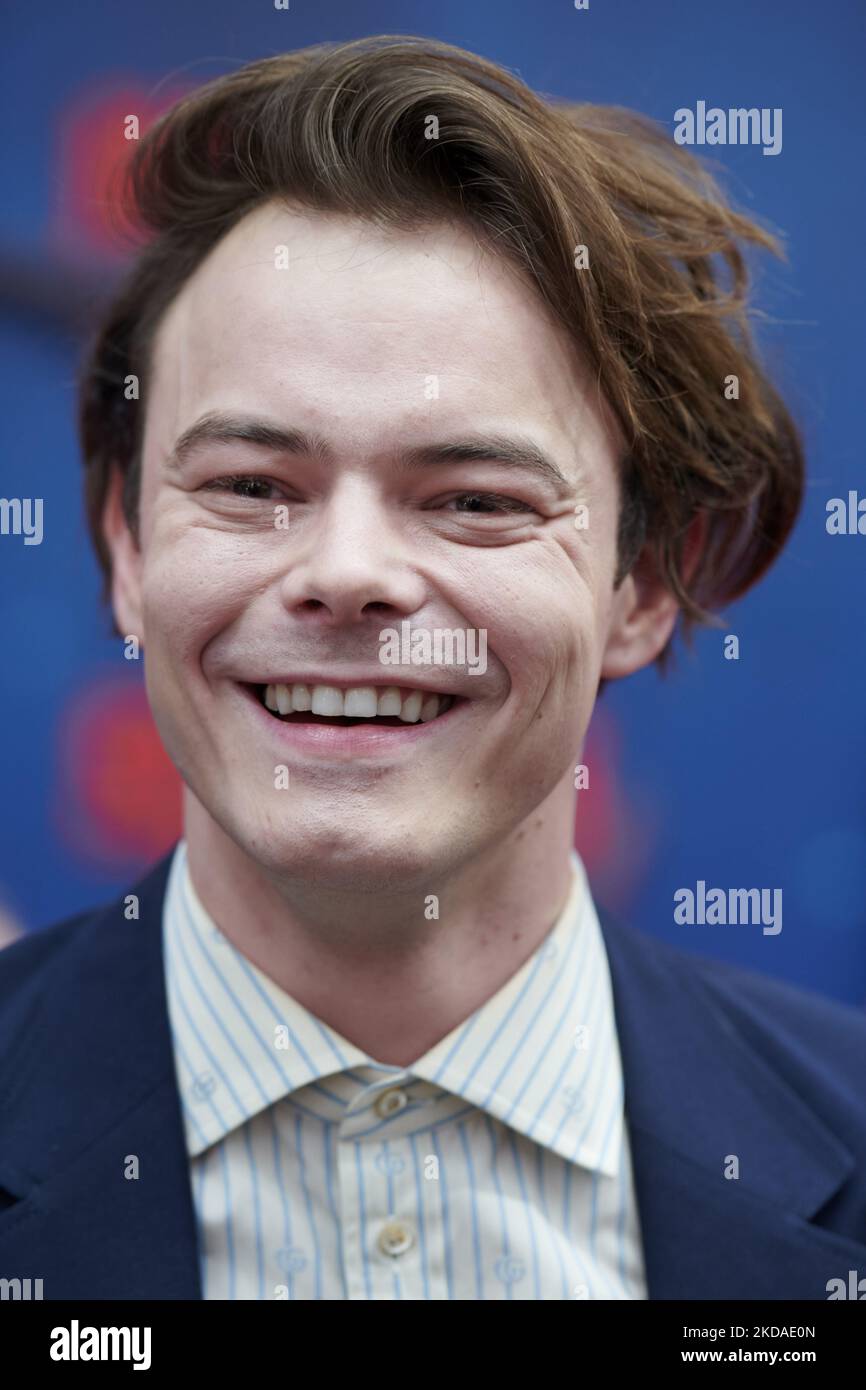 Charlie Heaton Attends The Netflix Stranger Things Season 4 Premiere At 