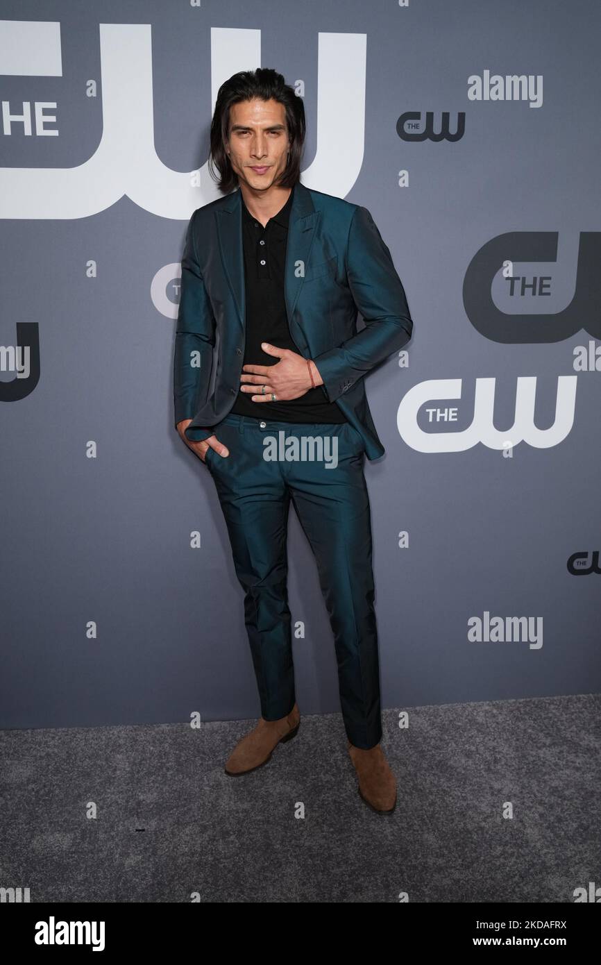 Oscar Morgan attends The CW Network’s 2022 Upfront Arrivals at New York