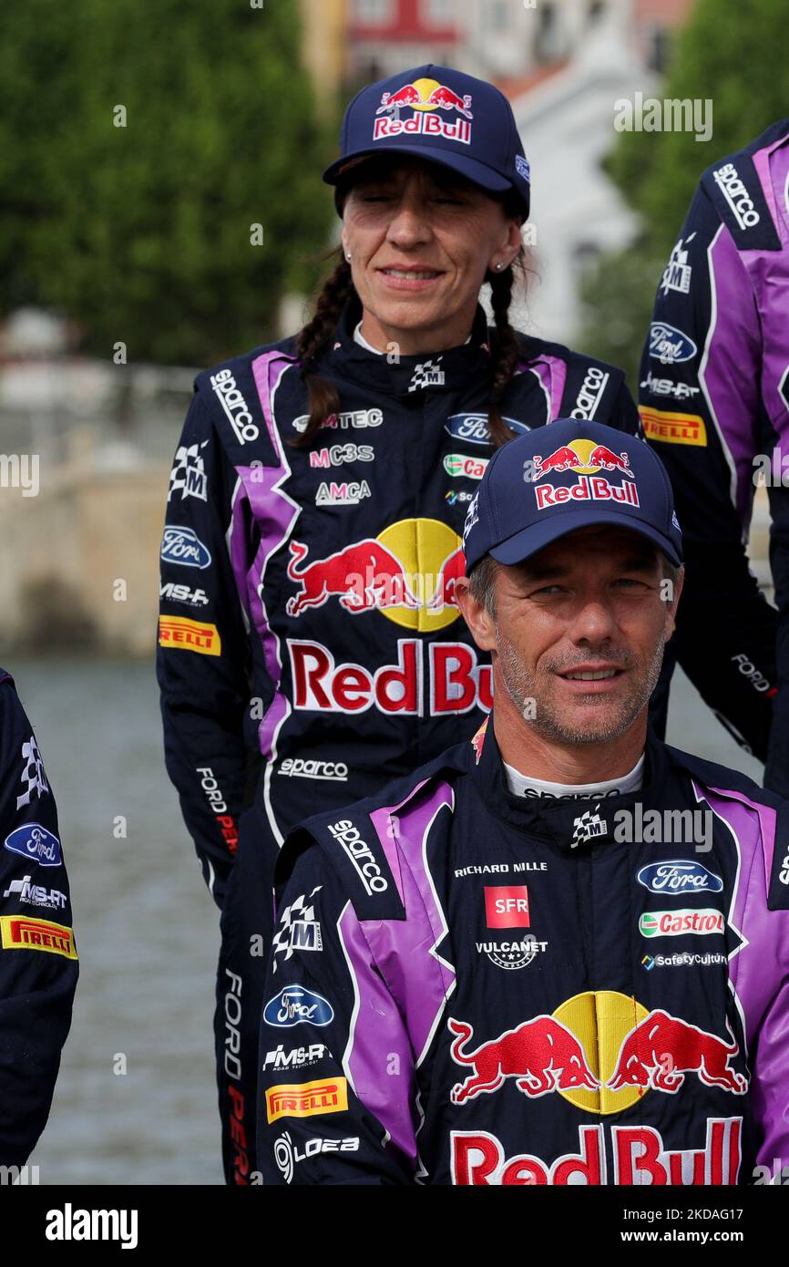 Sebastien LOEB (FRA) and Isabelle GALMICHE (FRA) (C) during the rally