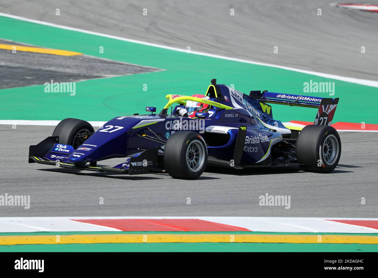 Alice Powell, from Racing X, during the W Series free practice during the Formula 1 Pirelli GP of Spain, held at the Barcelona-Catalunya Circuit, in Barcelona, on 20th May 2022. -- (Photo by Urbanandsport/NurPhoto) Stock Photo
