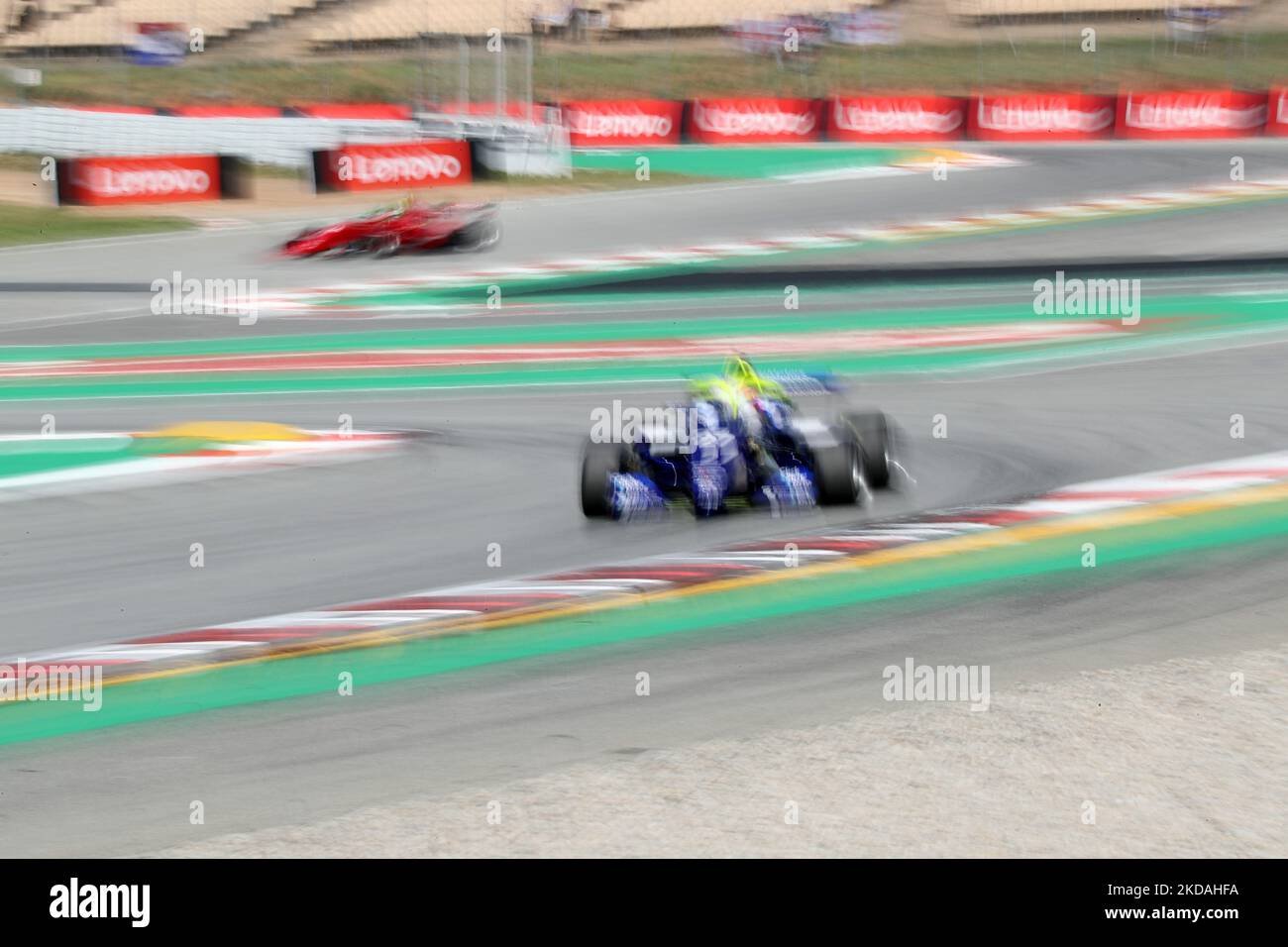 Alice Powell, from Racing X, during the W Series free practice during the Formula 1 Pirelli GP of Spain, held at the Barcelona-Catalunya Circuit, in Barcelona, on 20th May 2022. -- (Photo by Urbanandsport/NurPhoto) Stock Photo