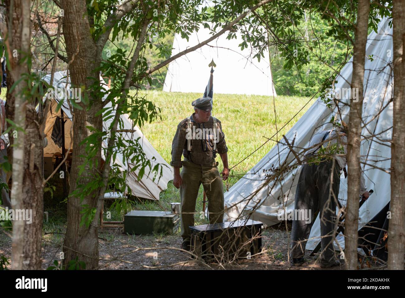 The annual Battle of Resaca Civil War Reenactment in Reseca, opened with hundreds of