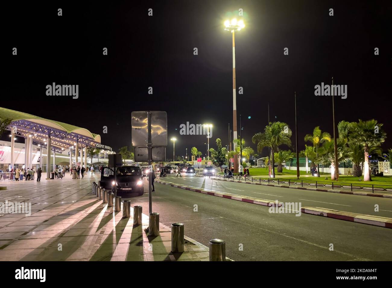 The exterior of Mohammed V international airport Stock Photo Alamy