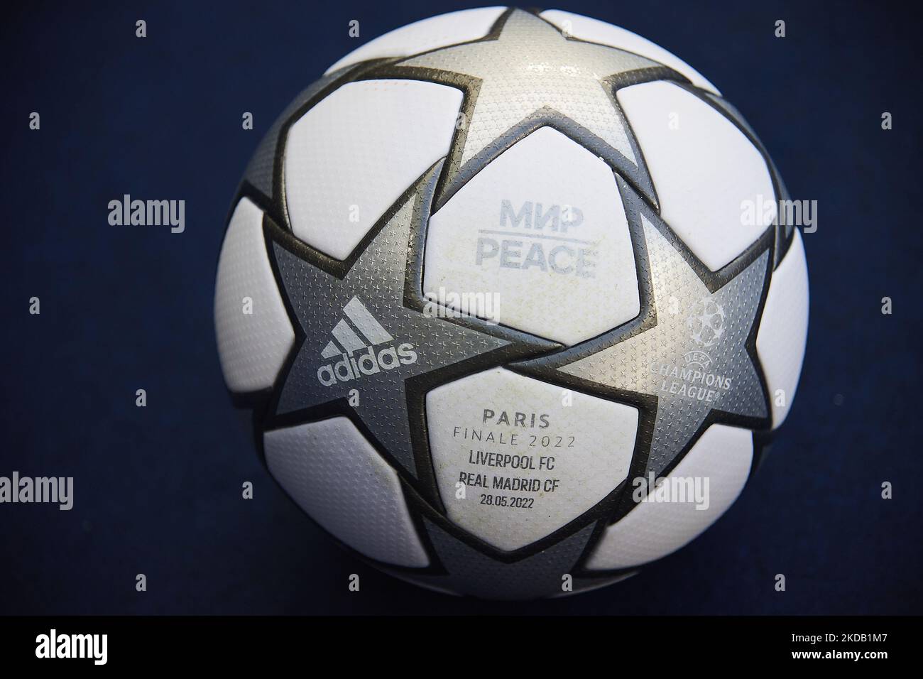 Adidas Official match ball for Champions League 2018/19 Madrid 19 Final  EDITORIAL ONLY! Adidas via Kolvenbach Stock Photo - Alamy