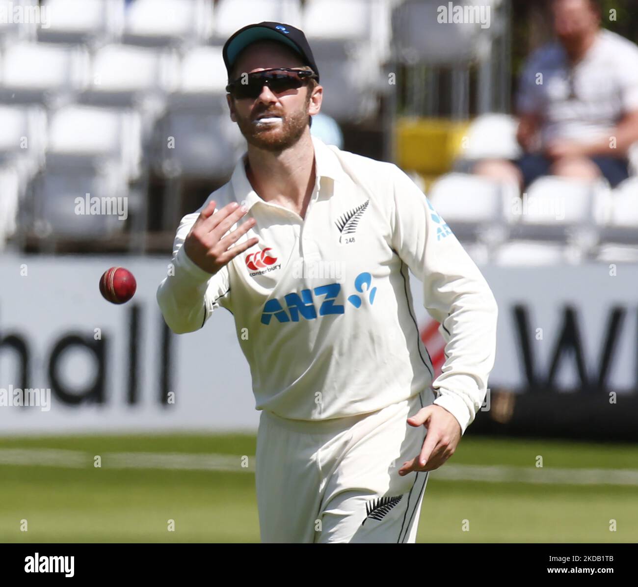 Kane Williamson of New Zealand during Four-Day Friendly Match (Day 2 of 4) between First-Class CountyXI against New Zealand at The Cloud County Ground, Chelmsford on 27th May , 2022 (Photo by Action Foto Sport/NurPhoto) Stock Photo