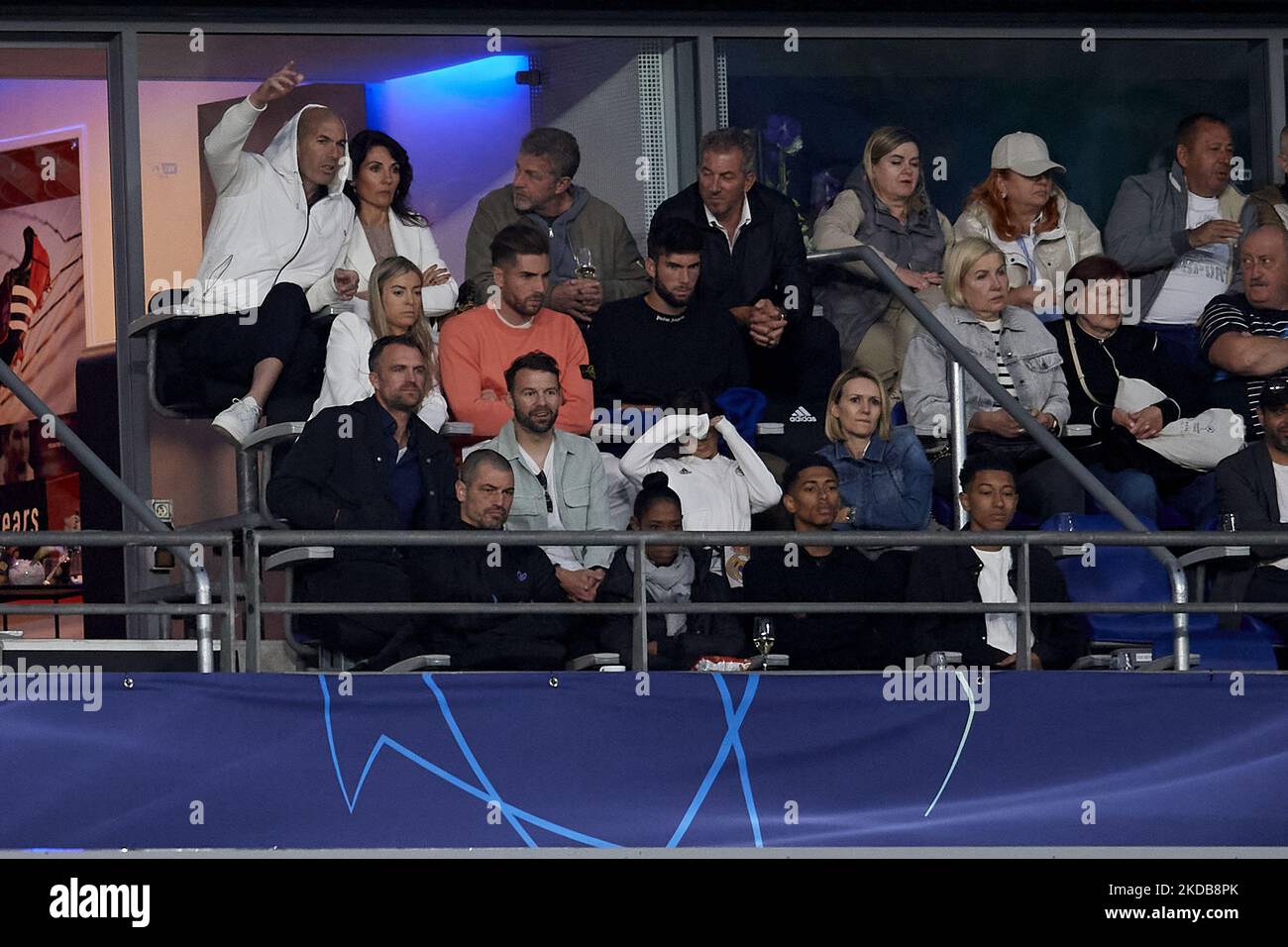 Zinedine Zidane looks during the UEFA Champions League final match
