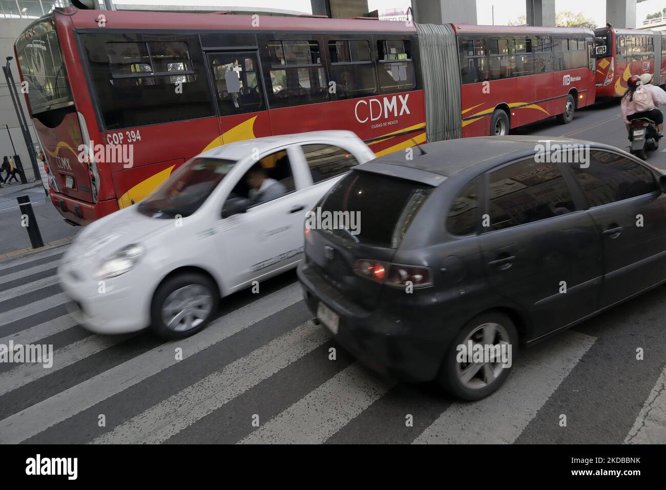 transit-vehicles-while-transport-workers-block-several-roads-in-mexico