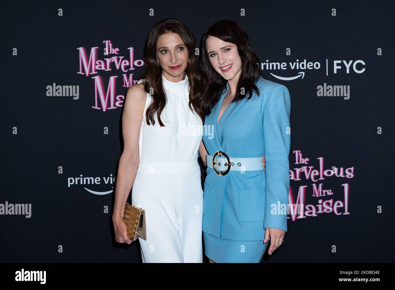 Marin Hinkle and Rachel Brosnahan attends "The Marvelous Mrs. Maisel