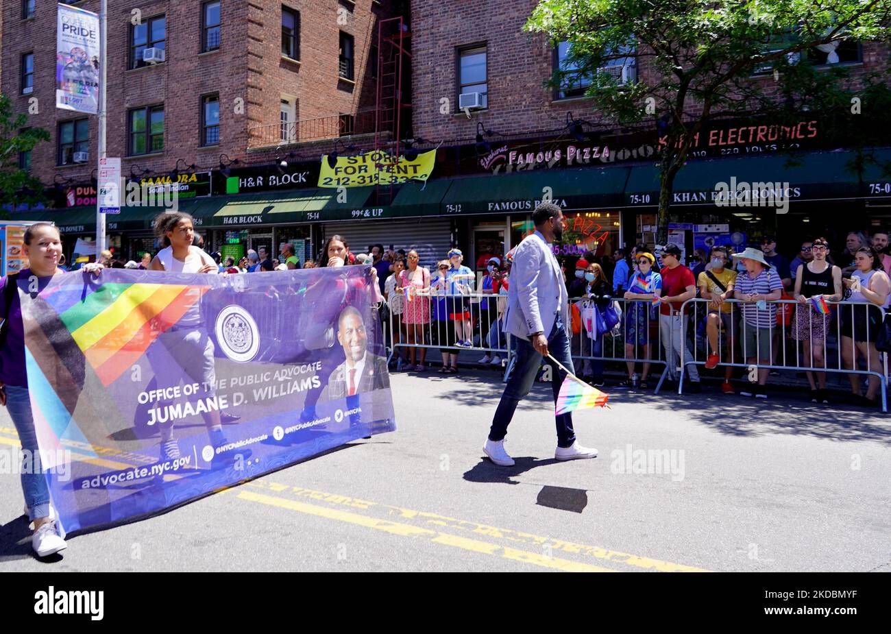 After a twoyear absence due to the pandemic, the Queens Pride Parade