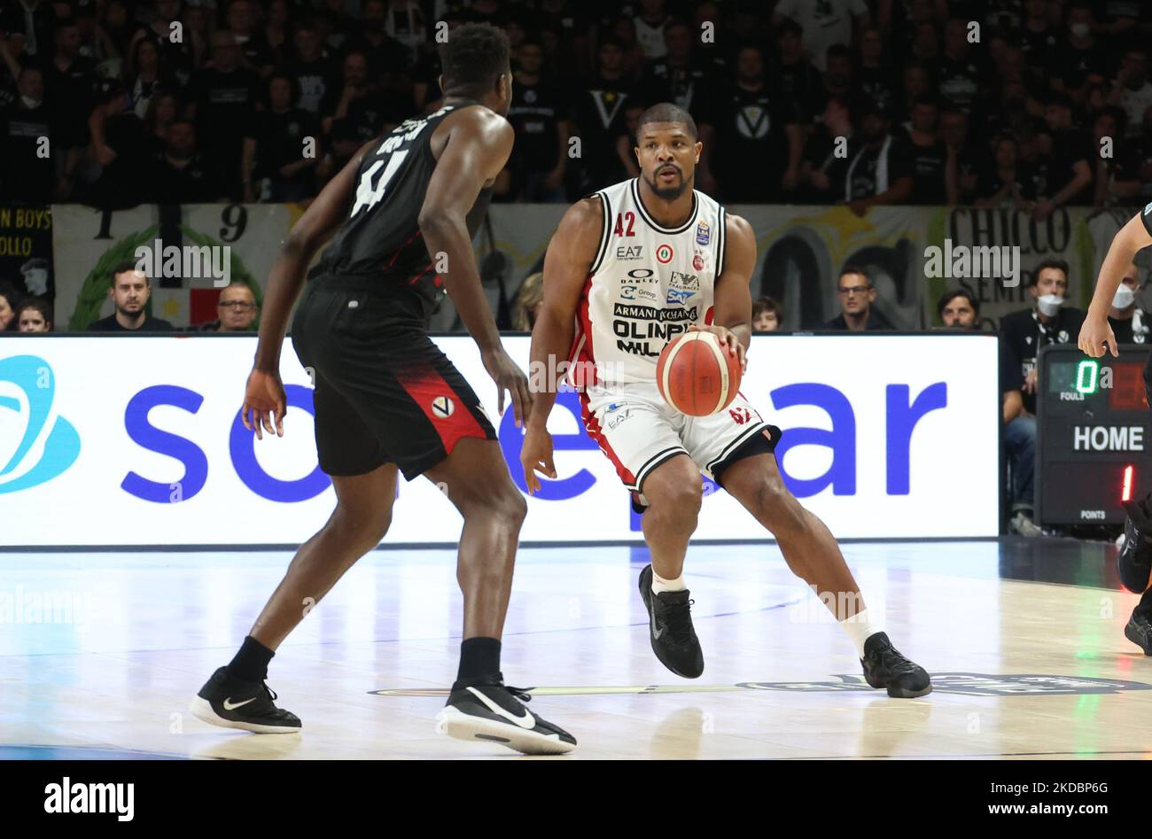 Kyle Hines (Armani Exchange Milano) during game 1 of the finals of the