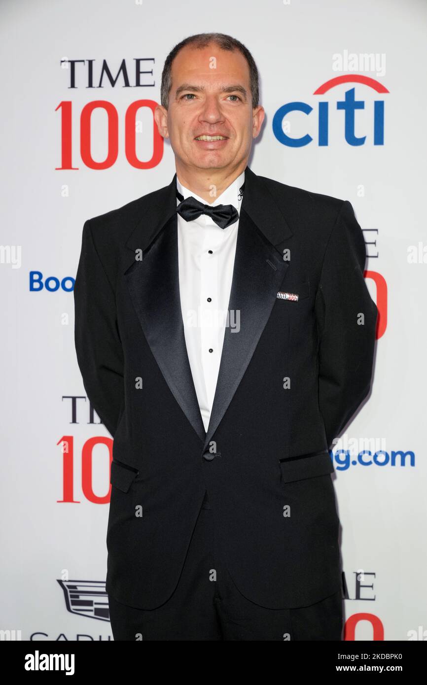 Stéphane Bancel attends the 2022 TIME100 Gala on June 08, 2022 in New