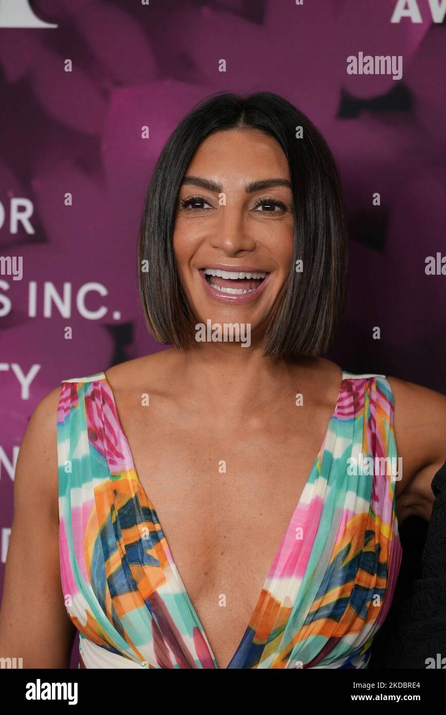 Courtney Mazza at the 2022 Fragrance Foundation Awards held on June 9, 2022 in New York City