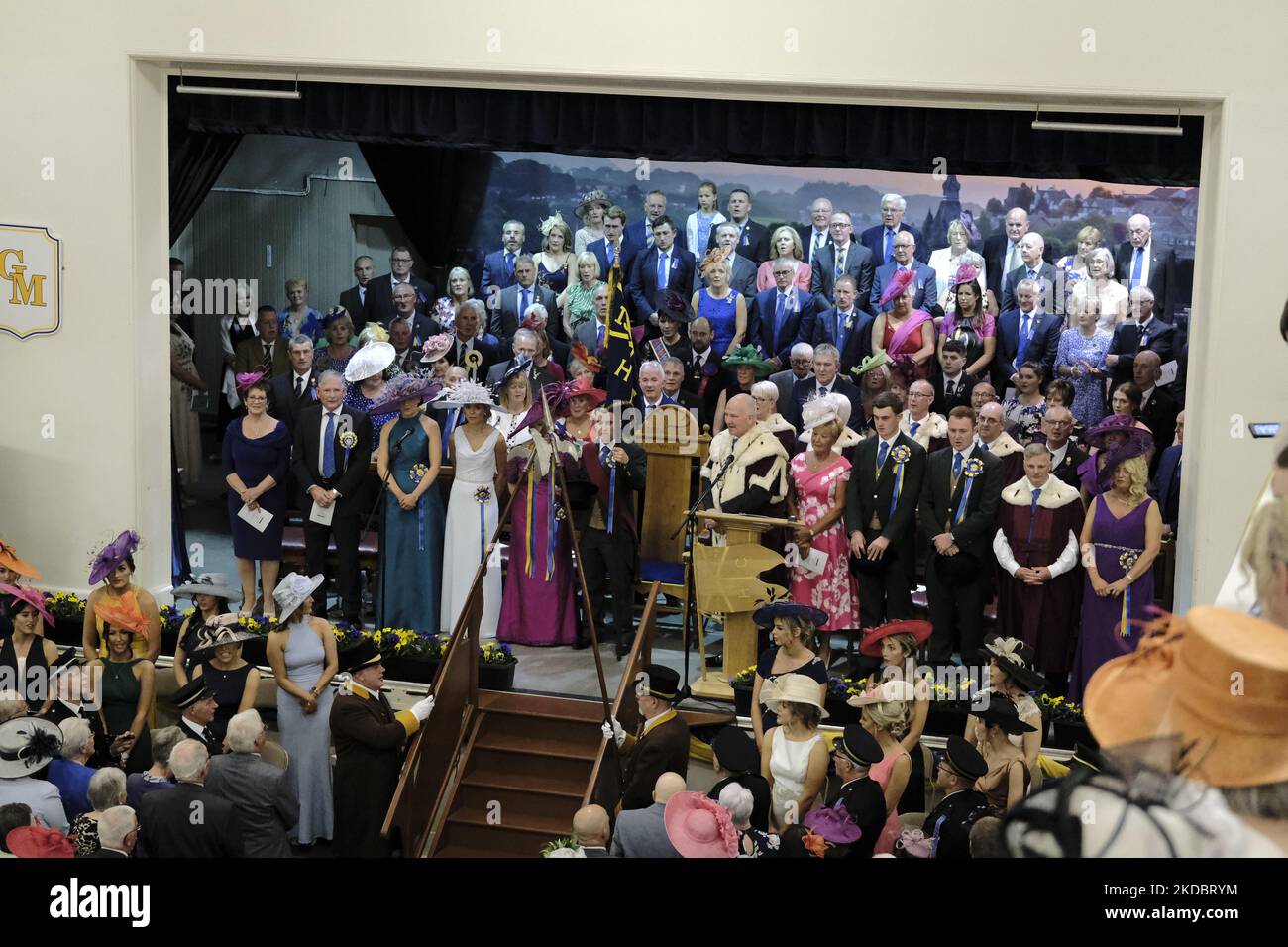 Hawick, UK. 09.Jun.2022. Hawick 2022, Greig Middlemass, takes