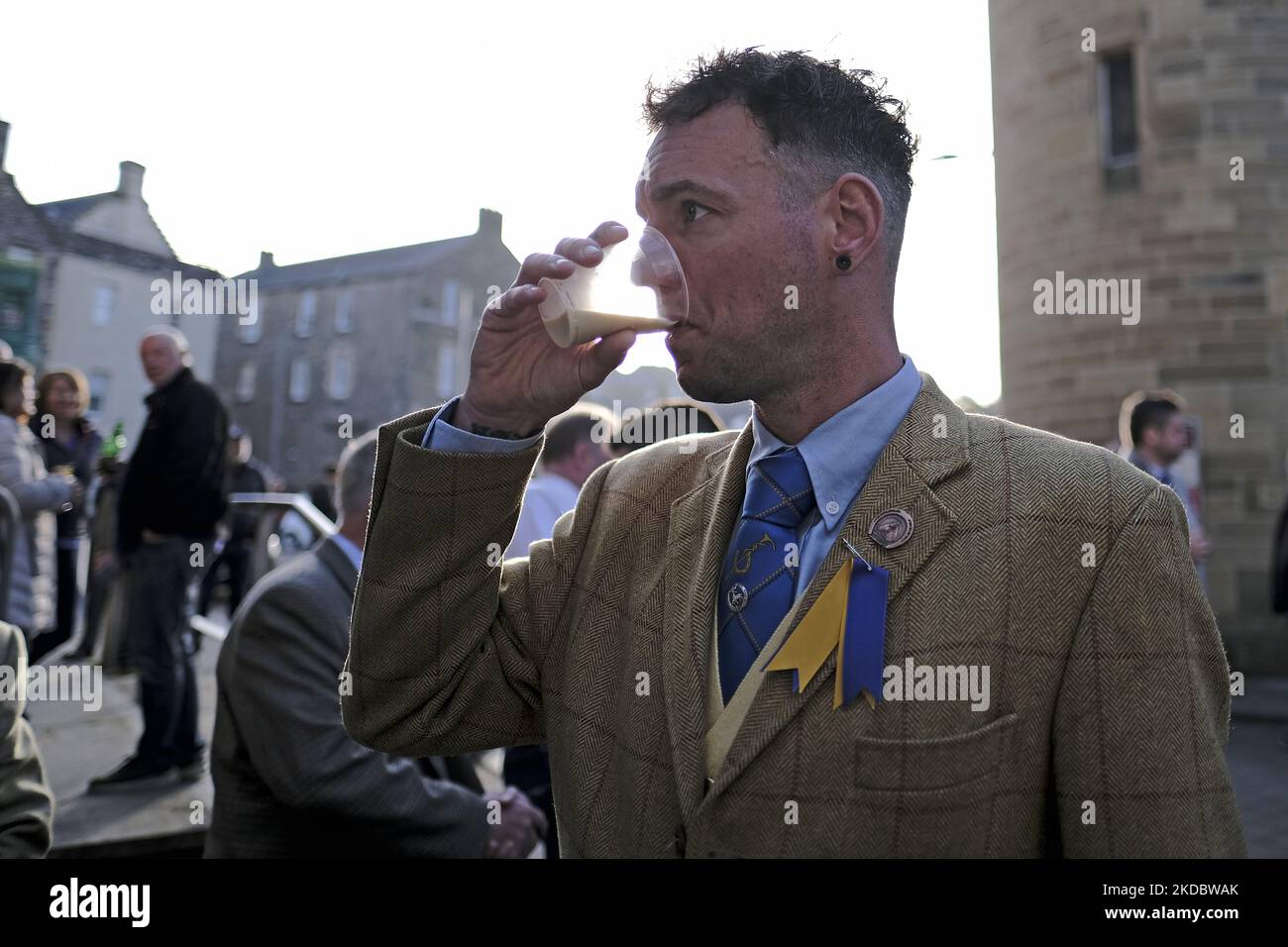 Hawick, UK. 10.Jun.2022. 2022 Hawick Common Riding A Teri ( a native of