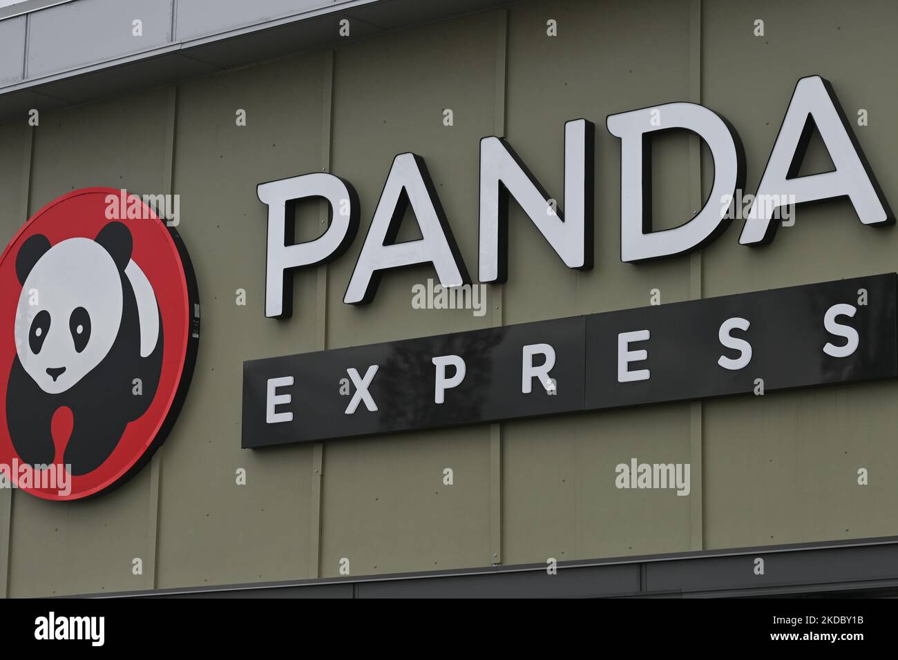 Logo of Sport Chek in South Edmonton Common. Friday, May 20, 2022, in Edmonton, Alberta, Canada