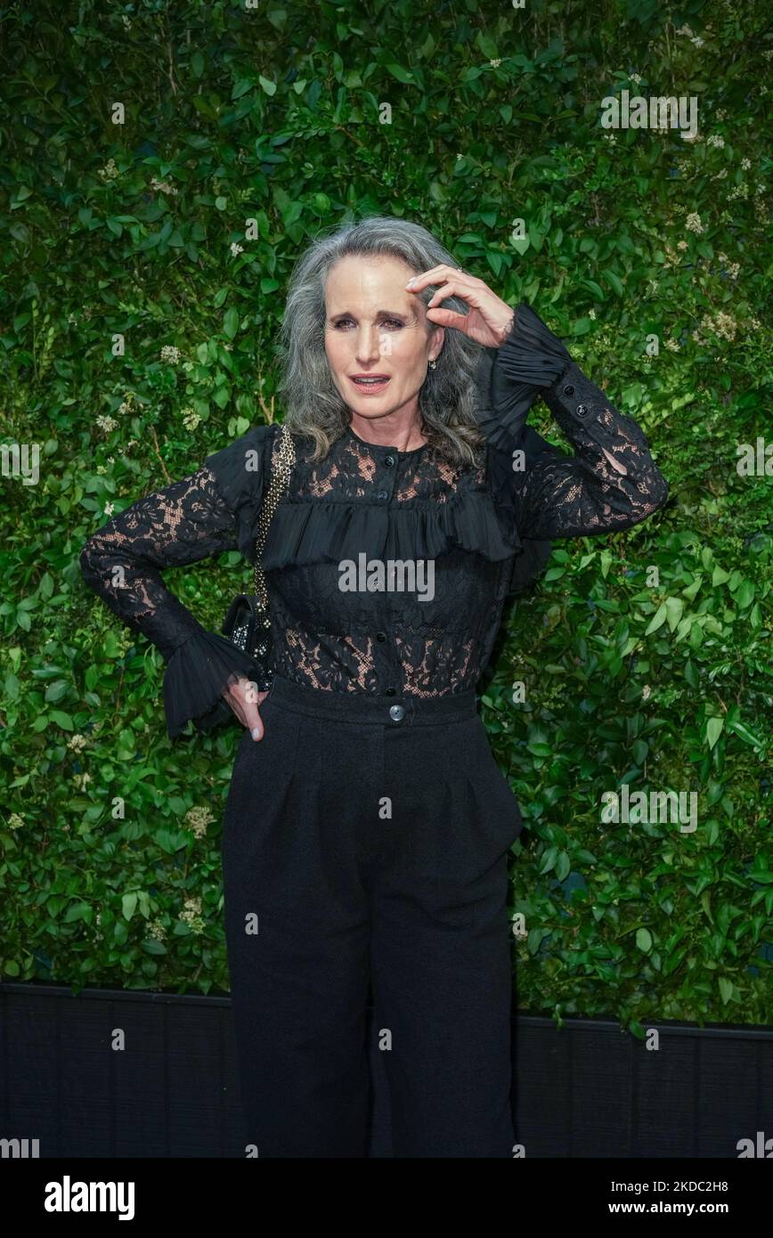 Andie MacDowell at the CHANEL Annual Tribeca Film Festival Artists