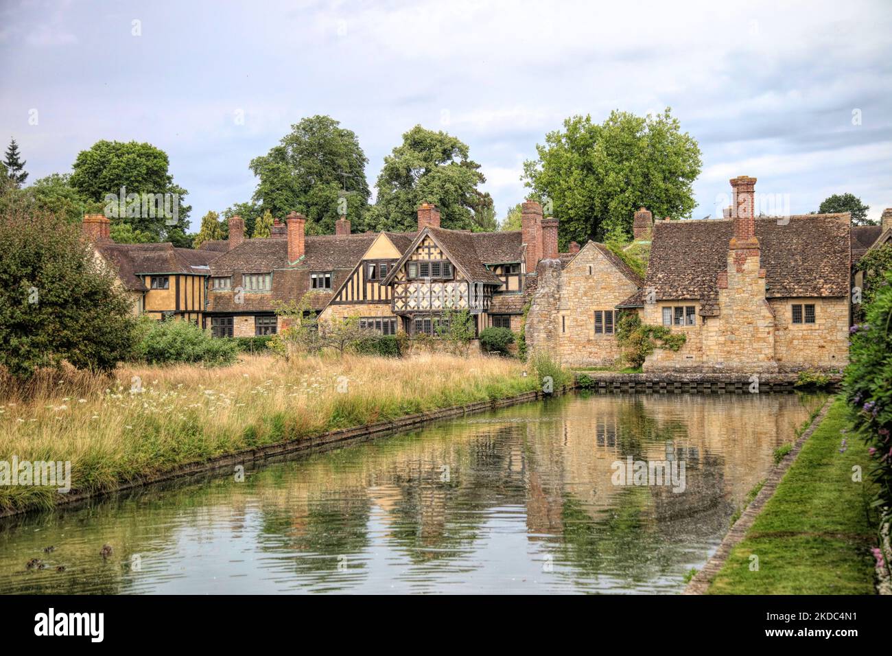 The houses near the Hever Castle in Hever village, UK Stock Photo Alamy