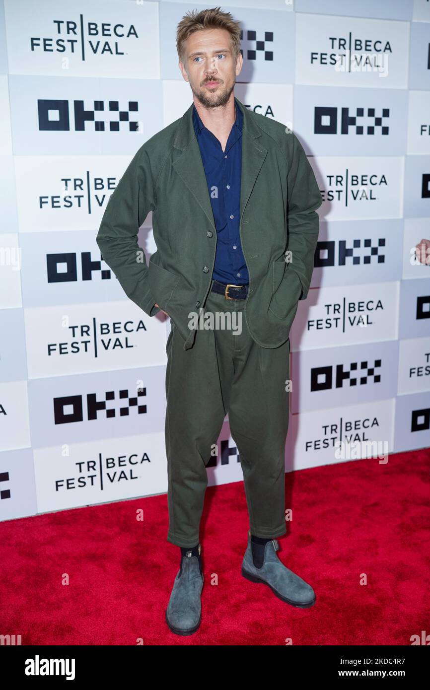 Boyd Holbrook attends the premiere of "Vengeance" during the 2022