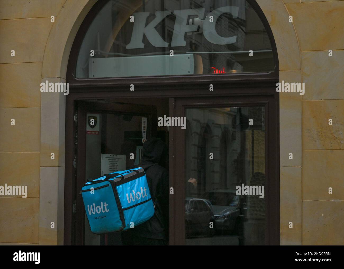 Kfc courier hires stock photography and images Alamy