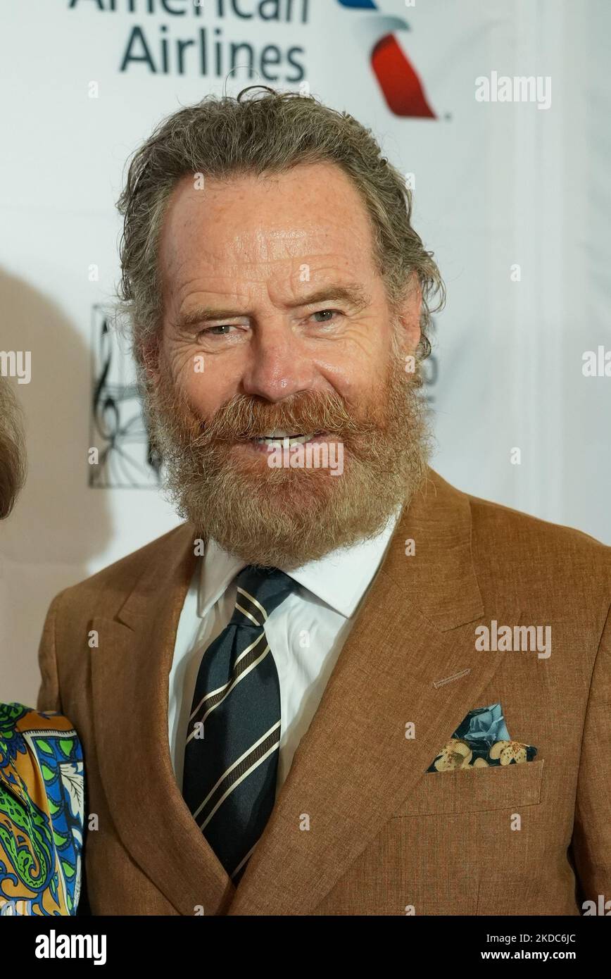 Bryan Cranston attend the Songwriters Hall of Fame 51st Annual Induction and Awards Gala at Marriott Marquis on June 16, 2022 in New York City. (Photo by John Nacion/NurPhoto) Stock Photo