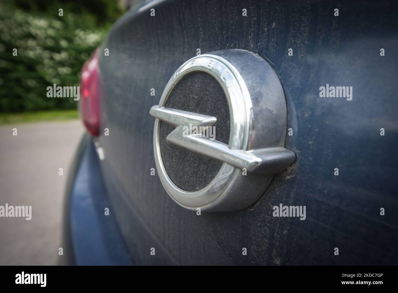 Opel logo seen on car hi-res stock photography and images - Alamy