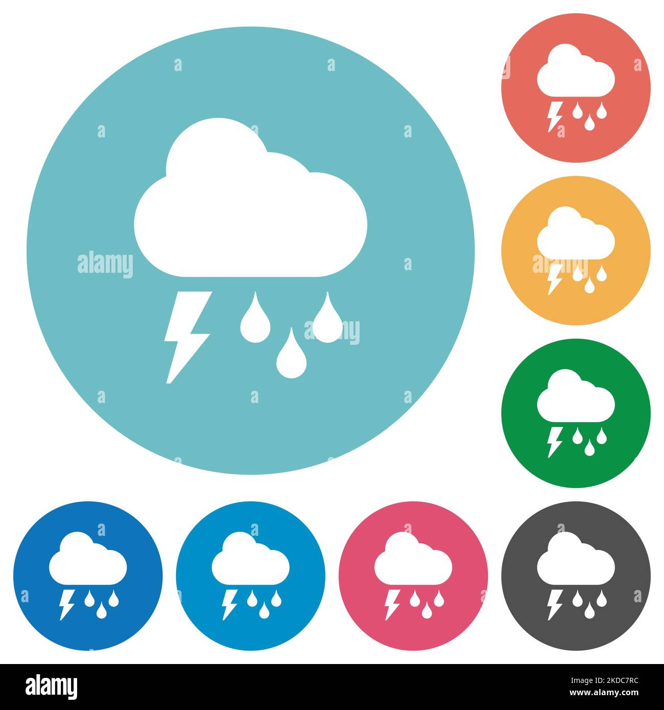 Stormy weather vector vectors hi-res stock photography and images - Alamy