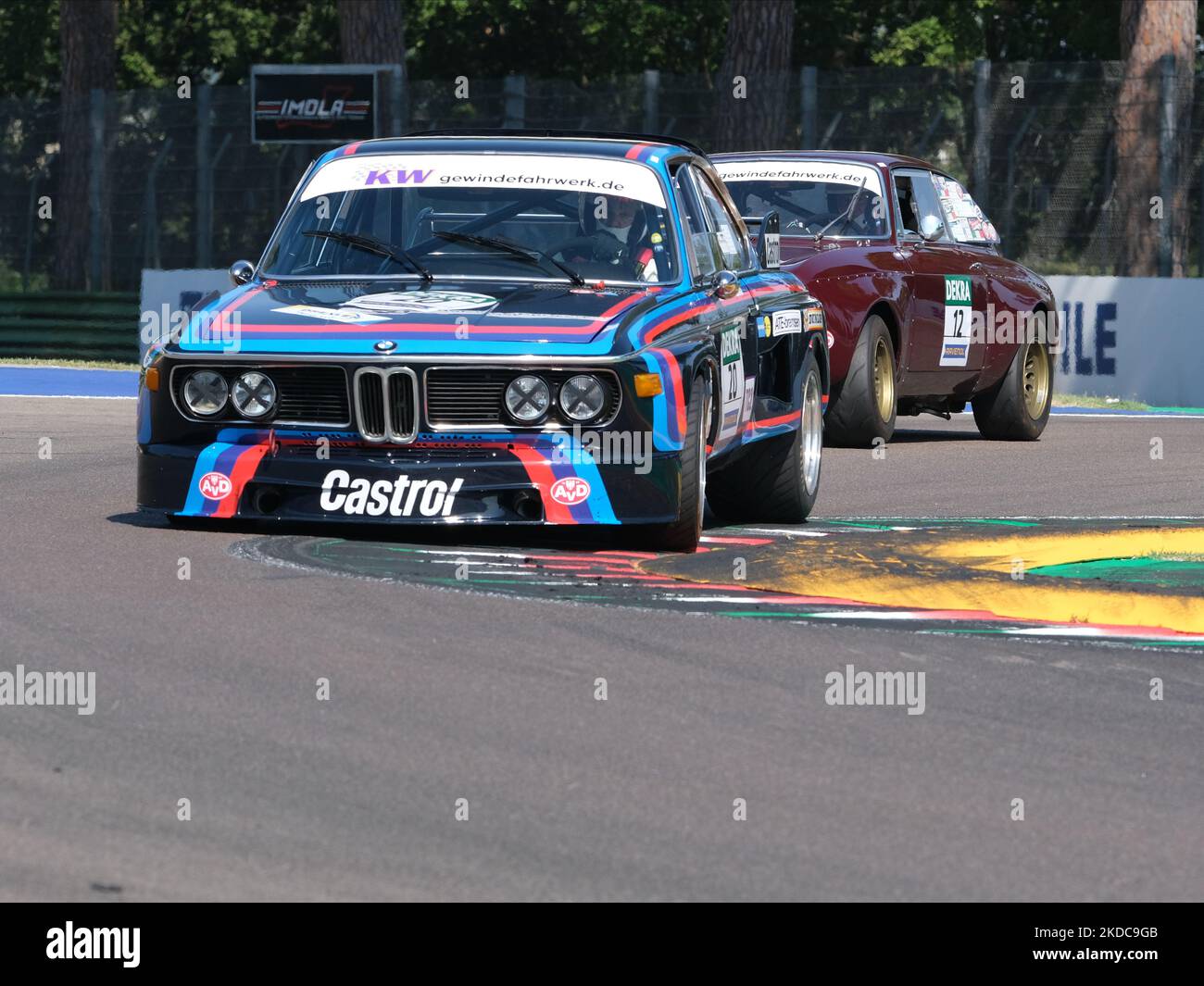 Van Hooydonk Adrian-GER-BMW 3.0 CSL during qualifying Race 1 DTM Classic DRM Cup 2022, in Imola (Bo), Italy on June 18, 2021. (Photo by Loris Roselli/NurPhoto) Stock Photo