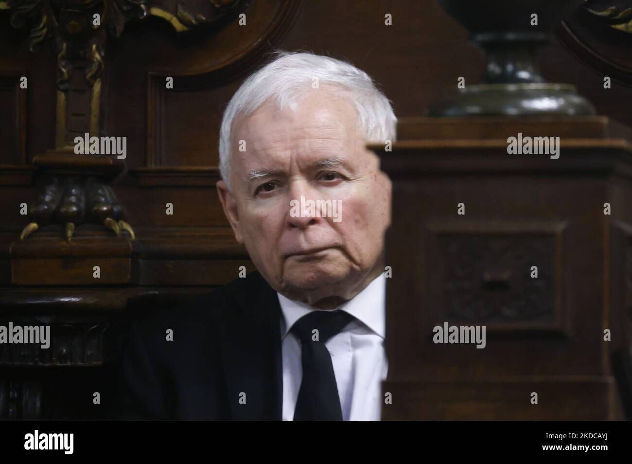 Jaroslaw Kaczynski, the leader of Poland's ruling Law and Justice (PiS