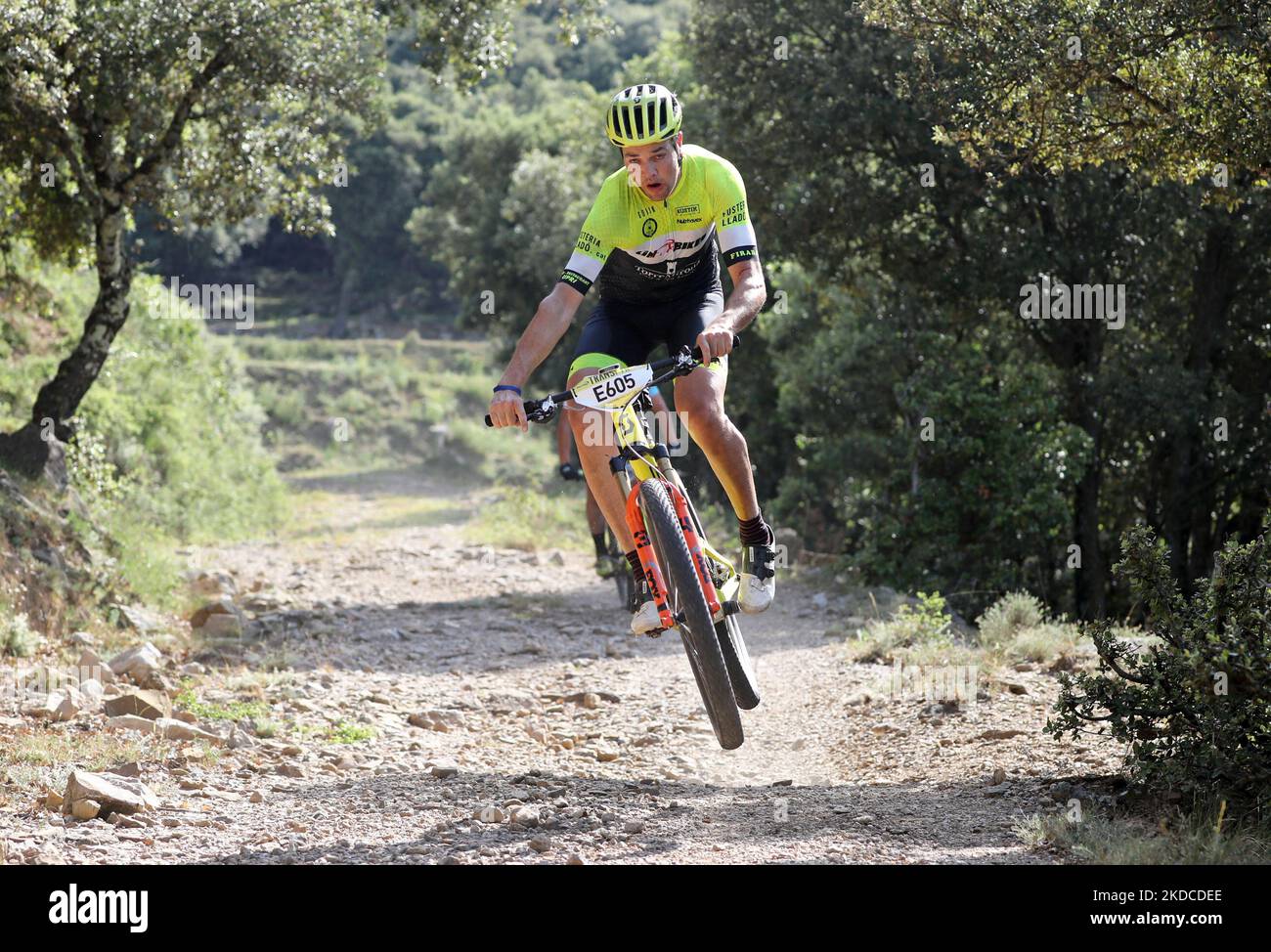 Highlights of the Transpyr 2022, held between June 11 and 18, 2022, crossing the Pyrenees from coast to coast, between Saint Jean de Luz and Roses. -- (Photo by Urbanandsport/NurPhoto) Stock Photo