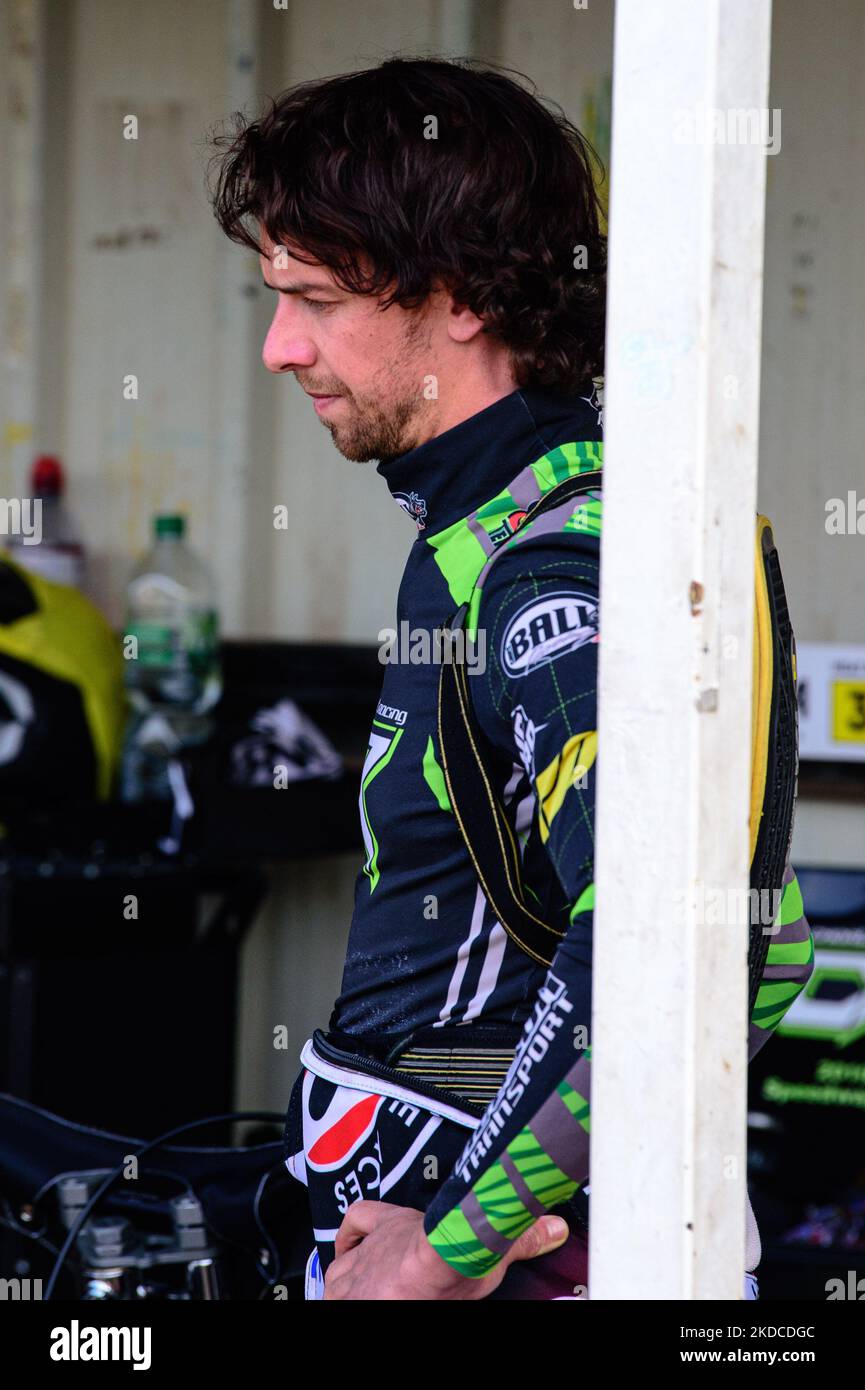 Charles Wright of Belle Vue ATPI Aces during the SGB Premiership match