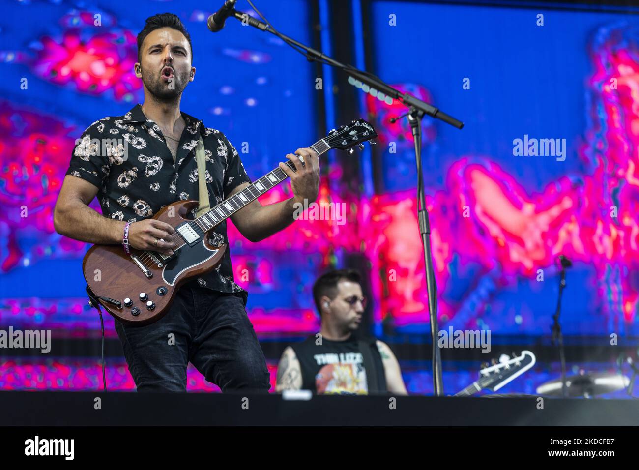Nothing But Thieves perform live at Pinkpop Festival 2022 on June 17, 2022 in Megaland Landgraaf