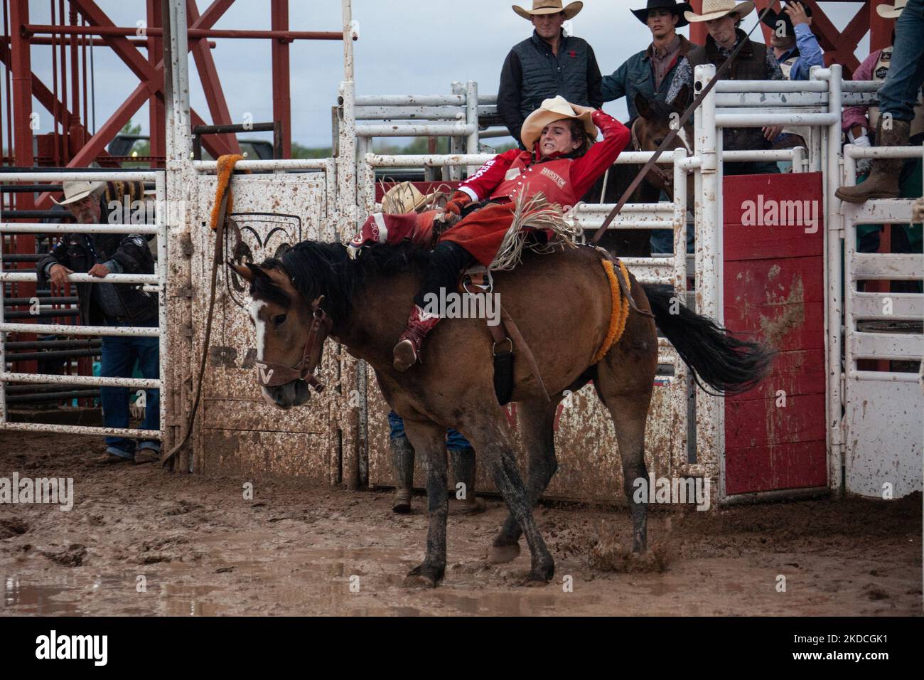 The fourday Rodeo de Santa Fe opened this evening, Wednesday, 22 June