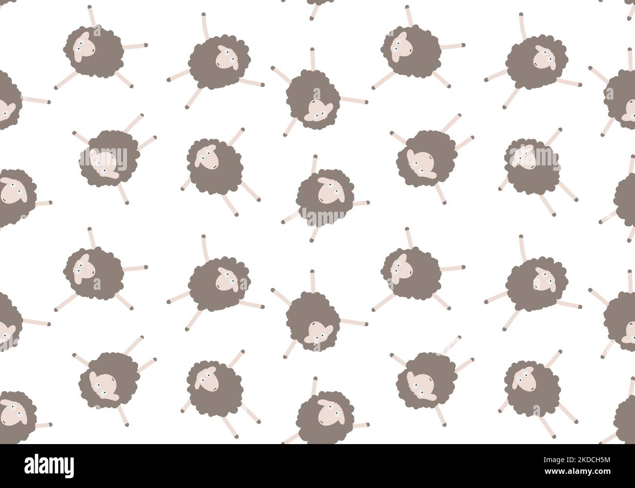 Sheep Sleeping Print Pattern Boxing Gloves