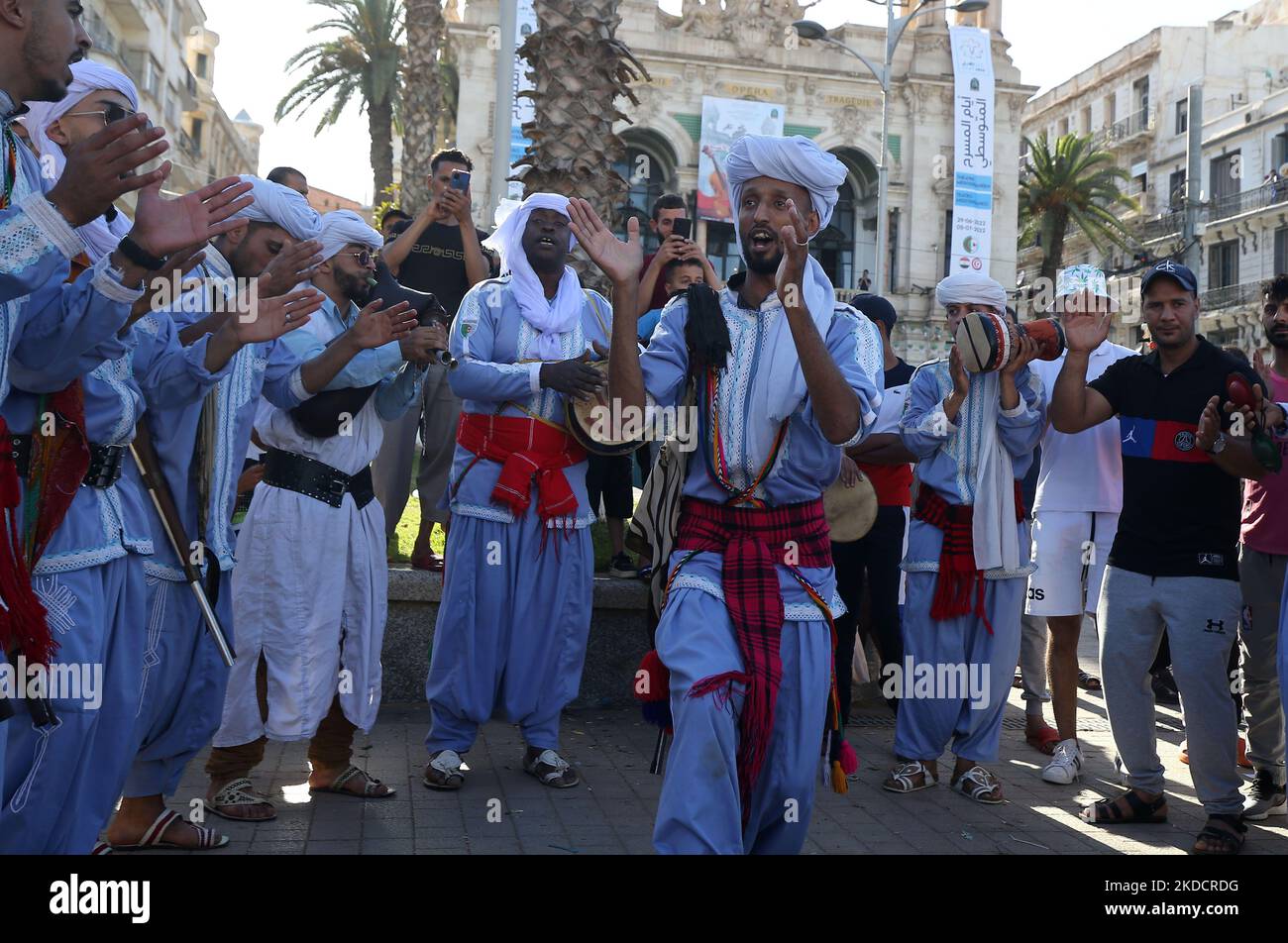 Urban music festival for the ancient Algerian desert heritage song in