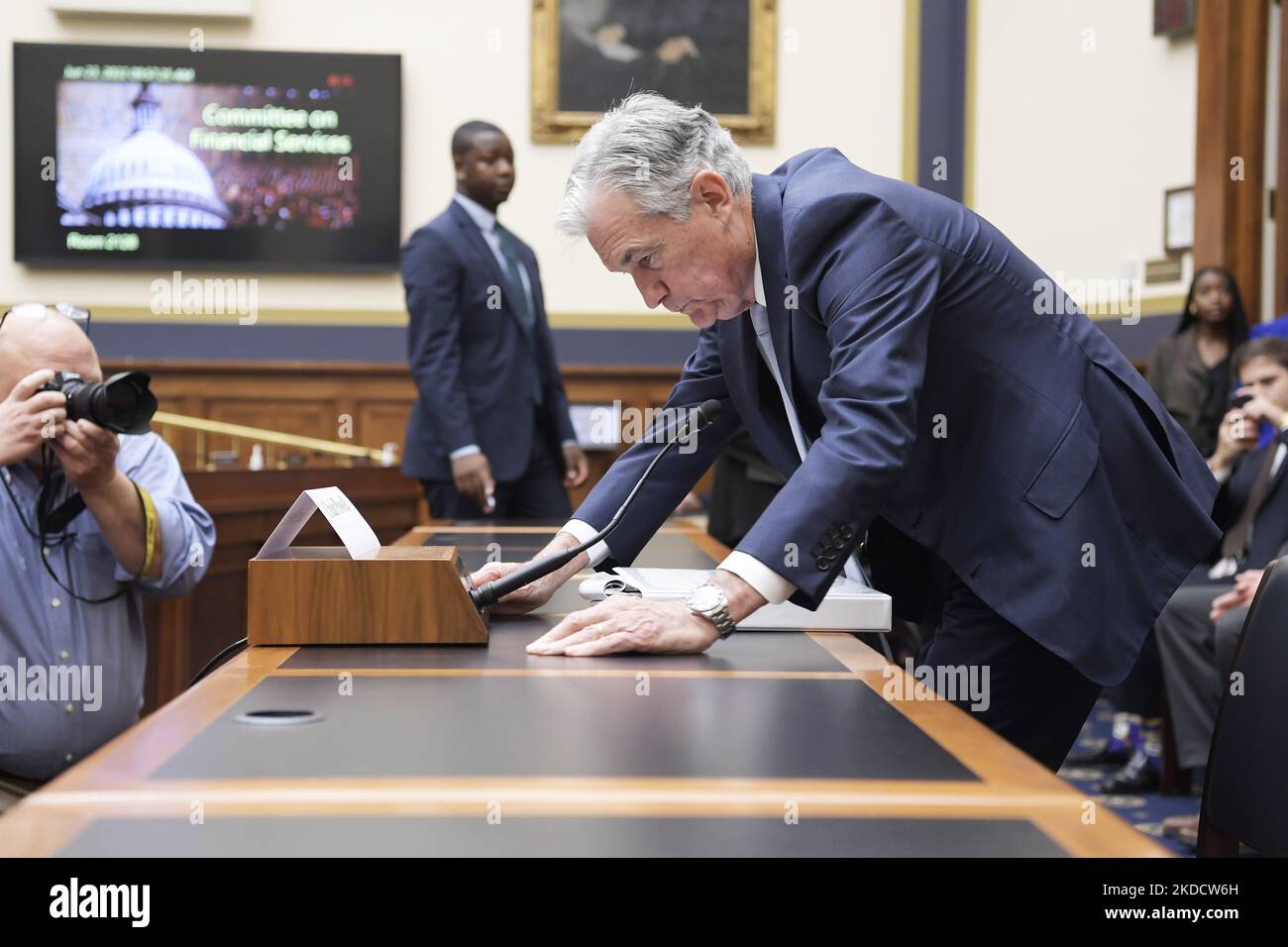 US Federal Reserve Chair Jerome H. Powell testifies before House ...