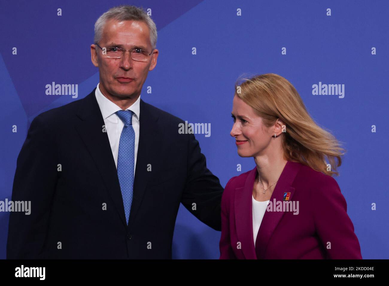 NATO Secretary General Jens Stoltenberg and Prime Minister of Estonia ...