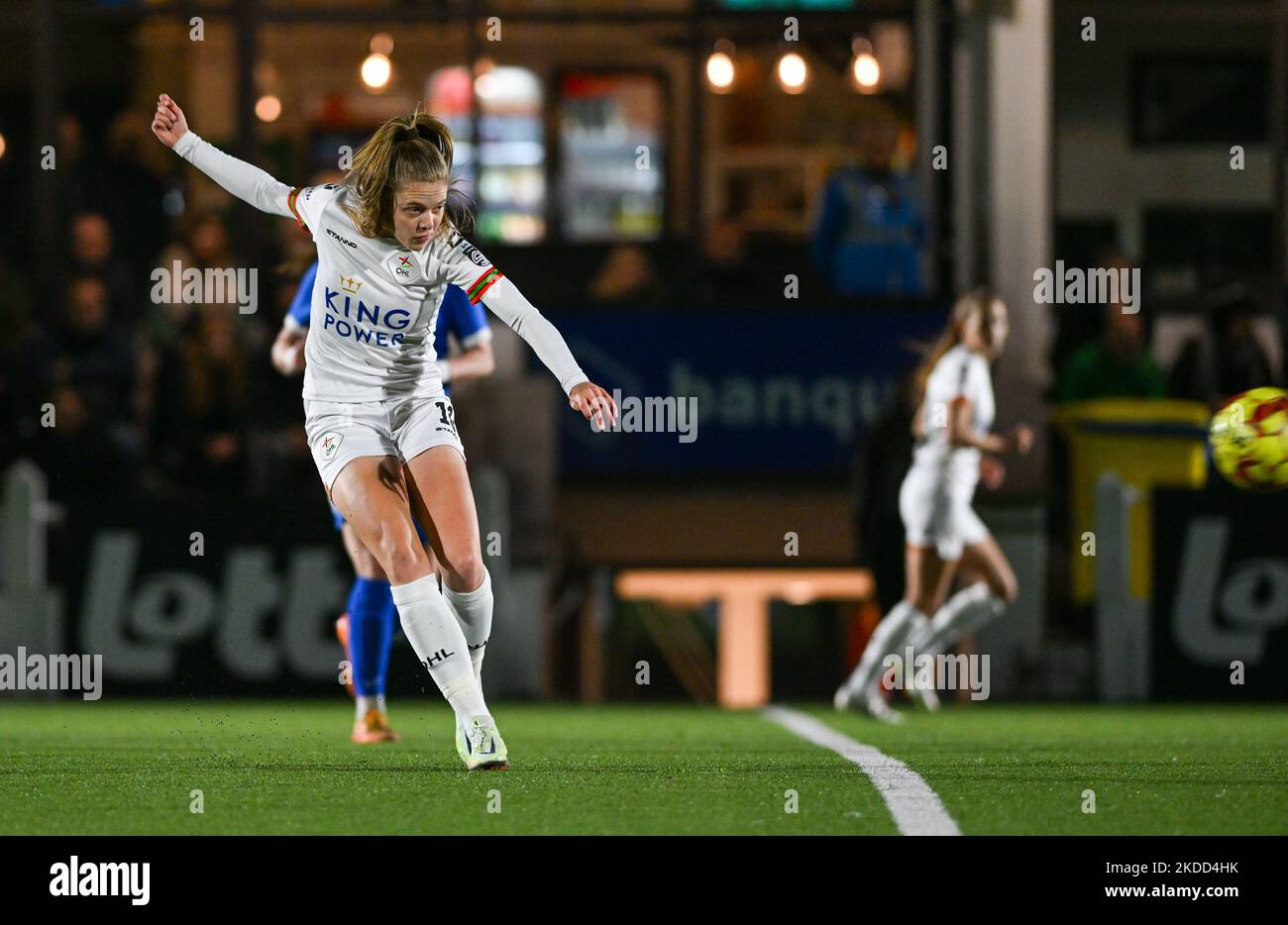 Valesca Ampoorter (10) of OHL pictured during a female soccer game