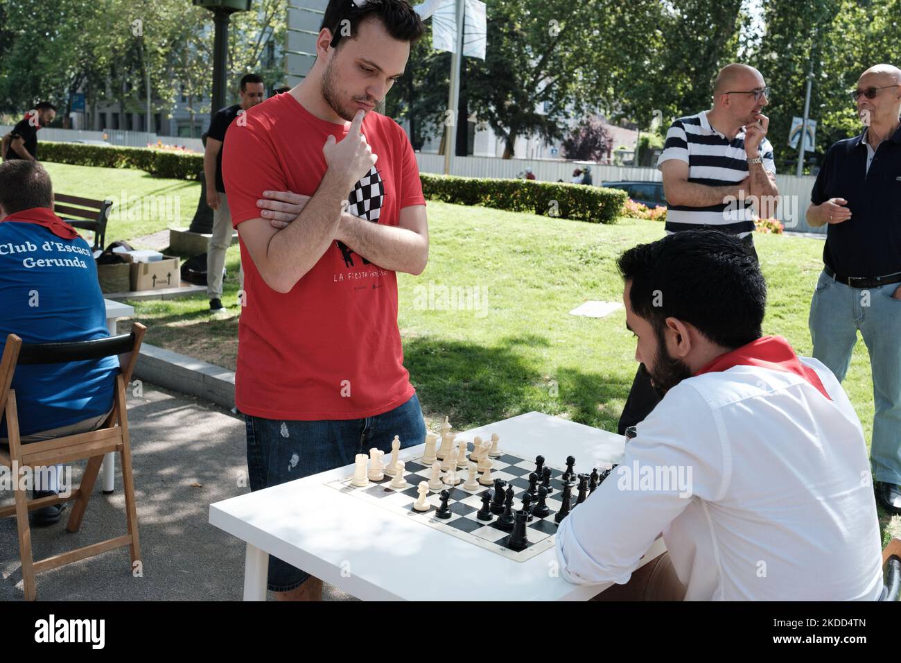 Six master chess players hi-res stock photography and images - Alamy