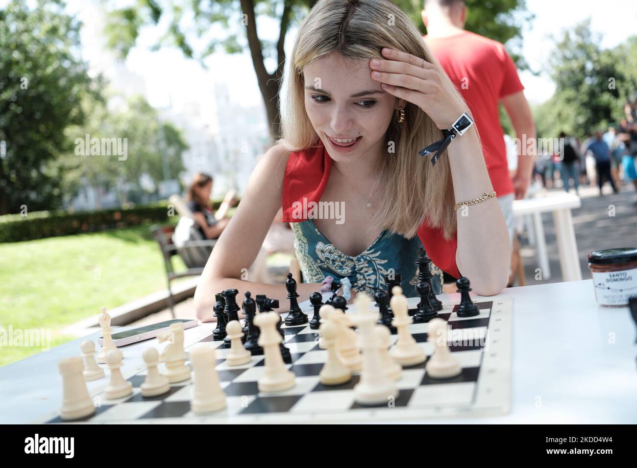 Six master chess players hi-res stock photography and images - Alamy