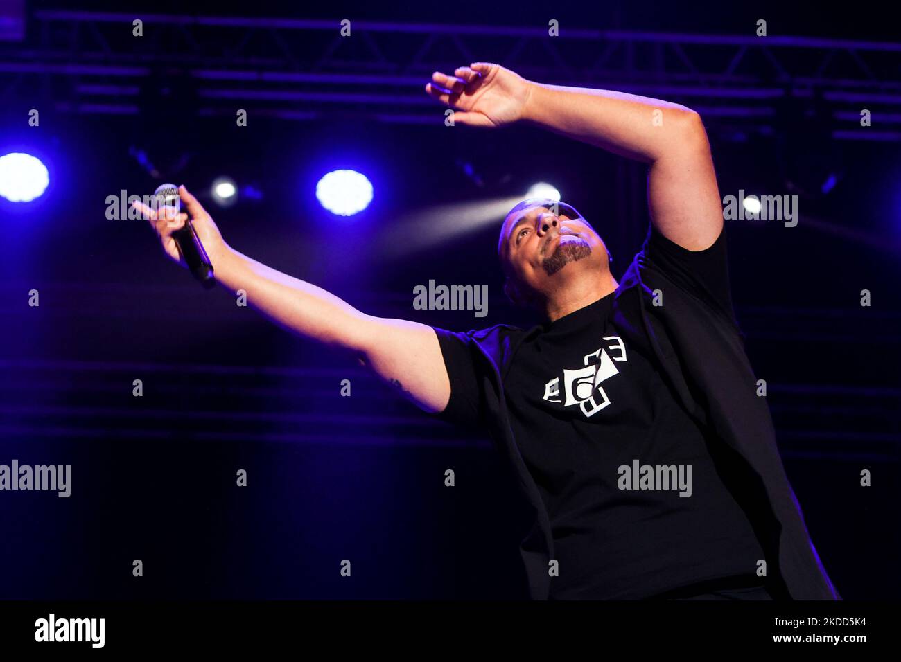 Jeffrey Jey of Eiffel 65 in concert at Ippodromo Snai in Milano, Italy