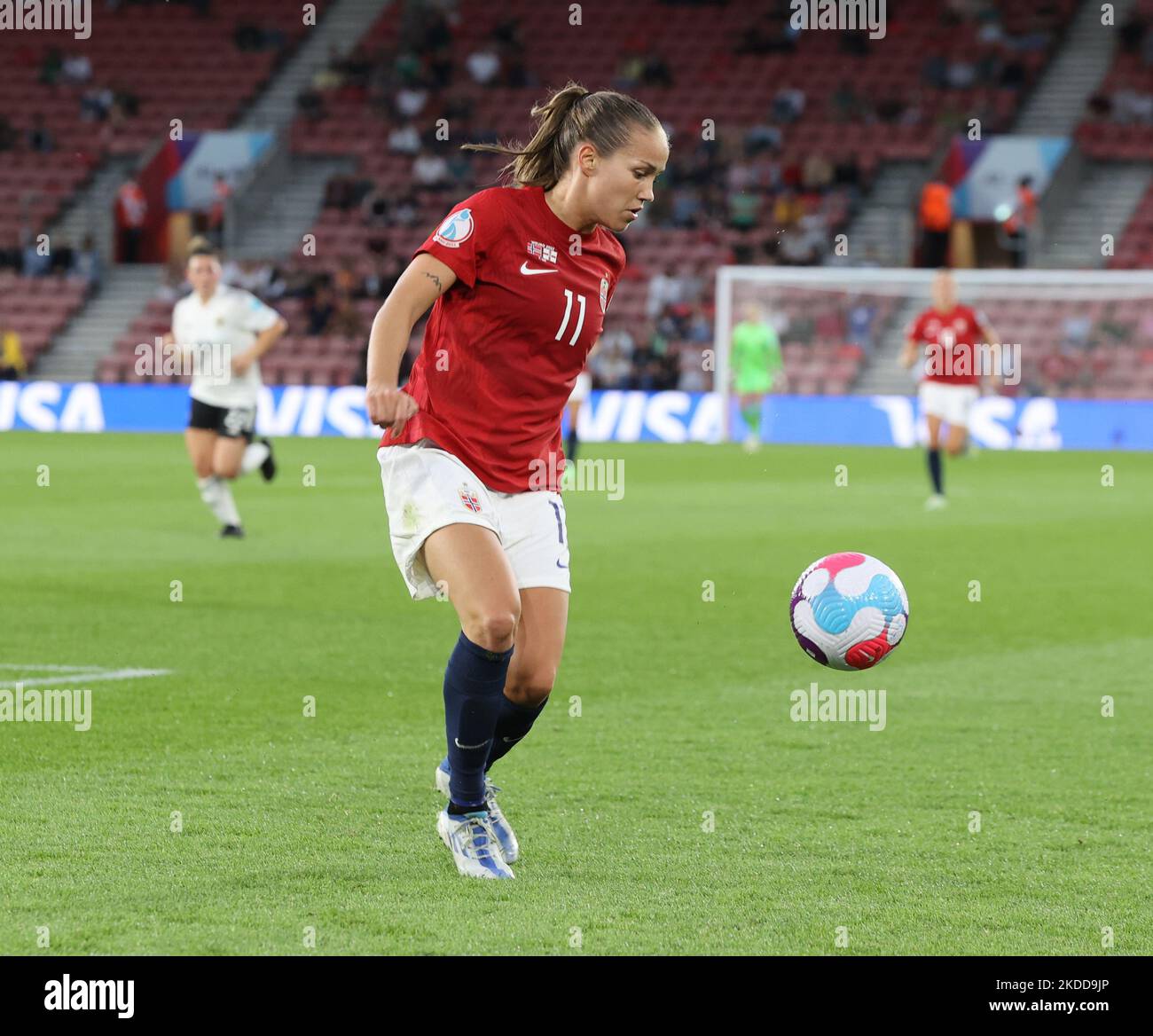 Guro Reiten of Norway during European Women's Championship 2022 Final